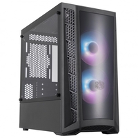 Cooler master case mcb-b311l-kgnn-s01 masterbox mb311l argb mesh dual argb fan 4slot 2x3.5 2x Componenti Informatica