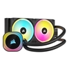Corsair corsair dissipatore icue link h100i rgb aio,  240mm radiator,  liquid cpu cooler Componenti Informatica
