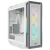 Corsair icue 5000t rgb tempered glass mid-tower atx pc case white Componenti Informatica