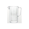 Cosmoplast florida graduata (conf. da 5 pz.) caraffa cosmoplast florida graduata trasparent Casalinghi cucina Casa & cucina