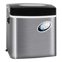 Cuoghi fabbricatore ghiaccio cuoghi 104778 icebull ib20ss stainless steel e b Piccoli elettrodomestici casa Elettrodomestici