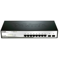 D-link 10-port 10 100 1000mbps gigabit smart 2 sfp ports Networking Informatica