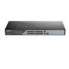 D-link 18-port 10/100 unmanaged long range poe surveilla DSS-100E-18P Networking Informatica