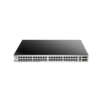 D-link 48 x 10/100/1000base-t ports layer 3 stackable DGS-3130-54TS/S Networking Informatica