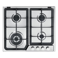De longhi piano cottura gas de longhi if 46 pro n inox Incasso Elettrodomestici