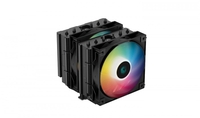 Deepcool raff. cpu ag620 bk argb (2*120mm fan argb) r-ag620-bkanmn-g-2 Componenti Informatica