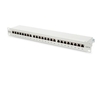 Digitus dn-91624s pann.1u con 24 rj45s cat.6 grigio digitus patch panel DN-91624S Materiale elettrico Brico giardino animali