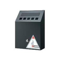 Durable 3333 posacenere murale nero 3333 Arredo e complementi Ufficio cancelleria