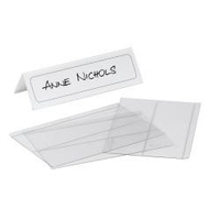 Durable 8048-19 cf10 segnaposto da tavolo tavolo 8048-19 Segnaletica e targhe ufficio Ufficio cancelleria