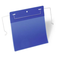 Durable buste con fissaggio metallico,  f.to a5 orizzontale Segnaletica e targhe ufficio Ufficio cancelleria