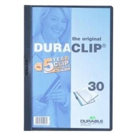 Durable cf 25 cartelline duraclip in pvc DURACLIP Archivio Ufficio cancelleria