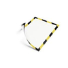 Durable cf2 duraframe security a4 giallo/ne da tavolo DURAFRAME SECURITY A4 Segnaletica e targhe ufficio Ufficio cancelleria