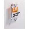 Durable crystal sign 148 x 105 mm. targa pe da tavolo CRYSTAL SIGN Segnaletica e targhe ufficio Ufficio cancelleria