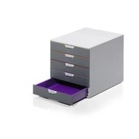 Durable varicolor 5 cassettiera cassetti Accessori scrivania e ambiente Ufficio cancelleria