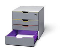 Durable varicolor safe cassettiera da scr Accessori scrivania e ambiente Ufficio cancelleria
