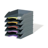 Durable varicolor tray set cf5vaschetta portacorrisp da tavolo VARICOLOR TRAY SET Accessori scrivania e ambiente Ufficio cancelleria