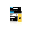Dymo d1 rhinopro nastro 9mmx5.5m poliestere ne/bi D1 RHINOPRO Materiale di consumo Informatica