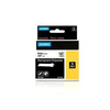 Dymo d1 rhinopro nastro 9mmx5.5m poliestere ne/tr D1 RHINOPRO Materiale di consumo Informatica