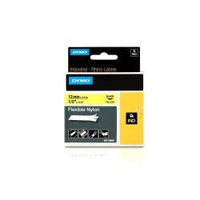 Dymo d1 rhinopro nastro da 12mmx3.5m nylon n/g D1 RHINOPRO Materiale di consumo Informatica