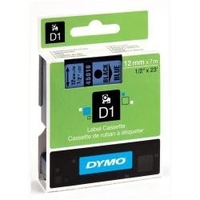 Dymo nastri standard d1 12mmx7m nero/blu D1 Materiale di consumo Informatica