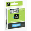 Dymo nastri standard d1 19mmx7m nero/trasparente D1 Materiale di consumo Informatica