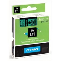 Dymo nastri standard d1 9mmx7m nero/verde D1 Materiale di consumo Informatica