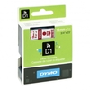 Dymo nastro dymo d1 19mmx7m rosso su bianco Materiale di consumo Informatica