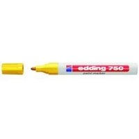 Edding 750 cf10marcat perman vernice giallo punta scalpello 750 Scrittura e correzione Ufficio cancelleria