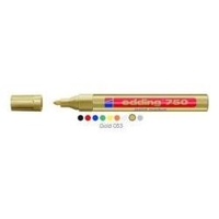 Edding 750 cf10marcat perman vernice oro punta scalpello 750 Scrittura e correzione Ufficio cancelleria