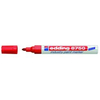 Edding 750 cf10marcat perman vernice rosso punta scalpello 750 Scrittura e correzione Ufficio cancelleria
