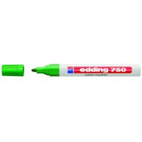Edding 750 cf10marcat perman vernice verde punta scalpello 750 Scrittura e correzione Ufficio cancelleria