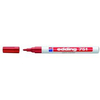 Edding 751 cf10marcat perman vernice rosso punta tonda 751 Scrittura e correzione Ufficio cancelleria