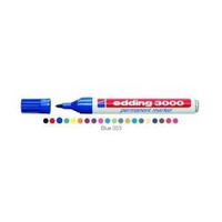 Edding cf10marcatore perman3000 blu punta tonda 3000 Scrittura e correzione Ufficio cancelleria