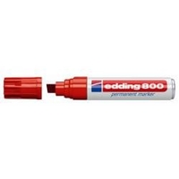 Edding cf5marcatore perman 800 rosso punta scalpello 800 Scrittura e correzione Ufficio cancelleria