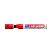 Edding cf5marcatore perman 850 rosso punta scalpello 850 Scrittura e correzione Ufficio cancelleria