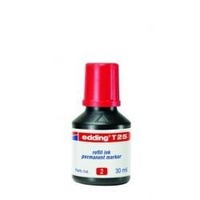 Edding t25 cf10ricarica marc.perm. 30ml rosso T25 Scrittura e correzione Ufficio cancelleria