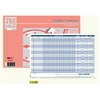 Edipro e5149c cf10blocco presenze 50x2 ric 21x30 autoricalcanti E5149C Modulistica Ufficio cancelleria