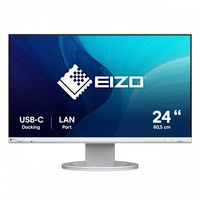 Eizo eizo monitor 24, 1 led ips 16:9 fhd 5ms 250 cdm,  dp/hdmi,  pivot,  hub usb-c,  flexscan ev2490-wt,  bianc EV2490-WT FlexScan Monitor Informatica