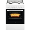 Electrolux cucina gas lkk600000w a 60cm bianco rex-electrolux free standing LKK600000W Cucine a gas Elettrodomestici