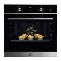 Electrolux forno vap eod5h40x a 72l nero rex-electrolux built in EOD5H40X Incasso Elettrodomestici