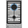 Electrolux piano cottura gas egg3322nvx domino 29 cm 2 fuochi bruciatori fiamma pura grigli Incasso Elettrodomestici