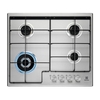 Electrolux piano gas egs6434x 60cm 4f inox rex-electrolux built in EGS6434X Incasso Elettrodomestici