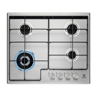 Electrolux piano gas egs6434x 60cm 4f inox rex-electrolux built in EGS6434X Incasso Elettrodomestici