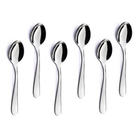 Eme moka (conf. da 2 pz.) set cucchiaini caffè eme pl6100cr10 charme moka acciaio lu Casalinghi cucina Casa & cucina