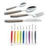 Eme set posate tavola eme p13bcm 1235 cromo acciaio lucido Casalinghi cucina Casa & cucina