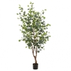 Emerald albero di eucalipto artificiale in vaso 140 cm Arredo giardino Brico giardino animali