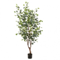 Emerald albero di eucalipto artificiale in vaso 140 cm Arredo giardino Brico giardino animali