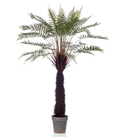 Emerald albero di felce dicksonia artificiale 125 cm in vaso Arredo giardino Brico giardino animali