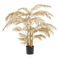 Emerald palma areca artificiale 145 cm oro Arredo giardino Brico giardino animali