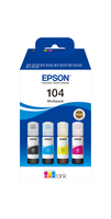 Epson 104 ecotank 4-colour multipack Materiale di consumo Informatica